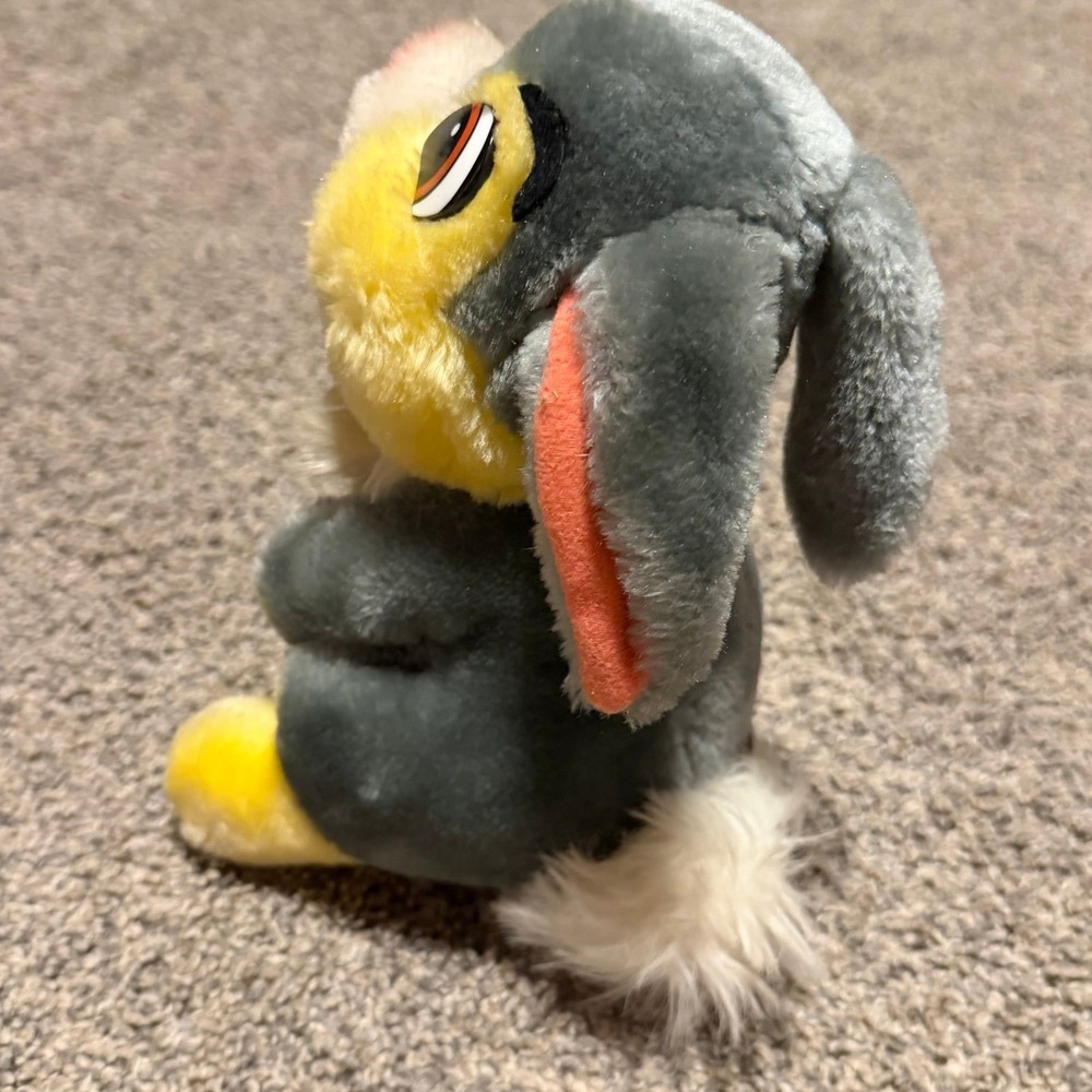Vintage Disney Thumper Plush Bunny Disneyland Walt Disney World Rabbit 8" - Picture 2 of 3
